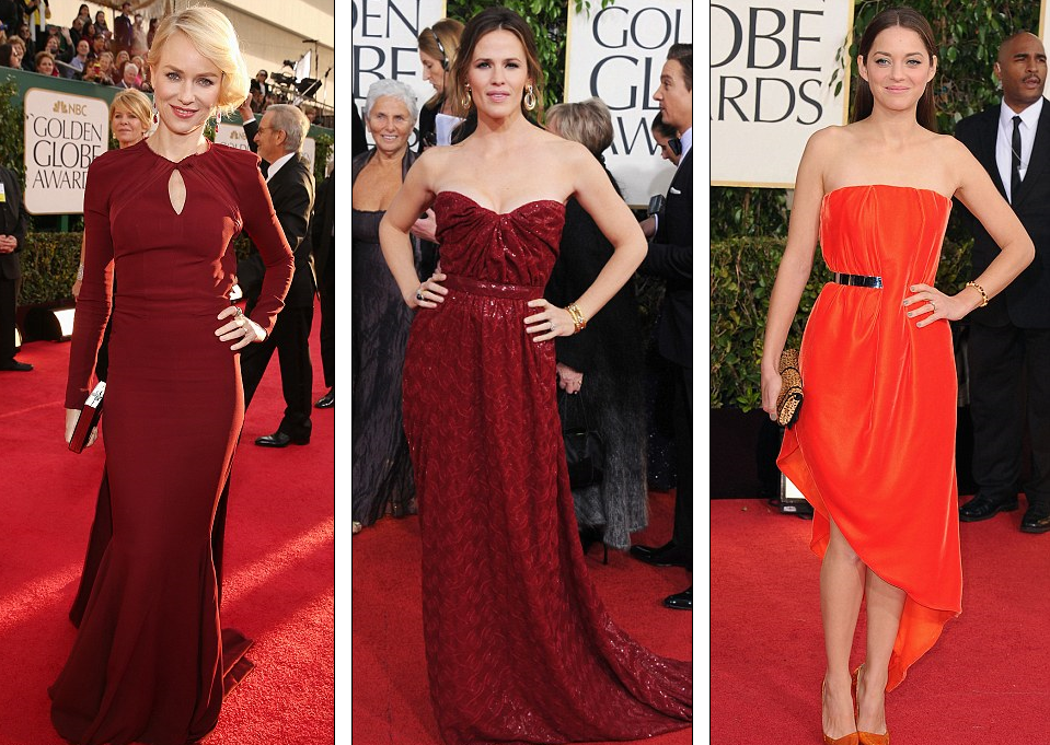 Golden globes style