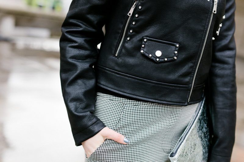 Styling a Studded Leather Jacket