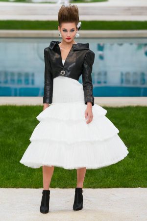 Chanel Couture 2019 Monochrome Look