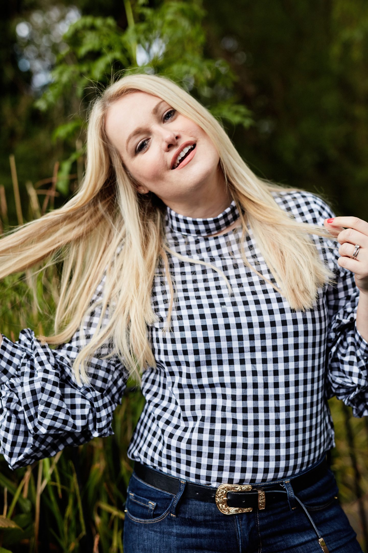 Gingham Top from Shein