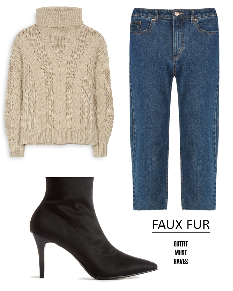 ways to style a faux fur jacket